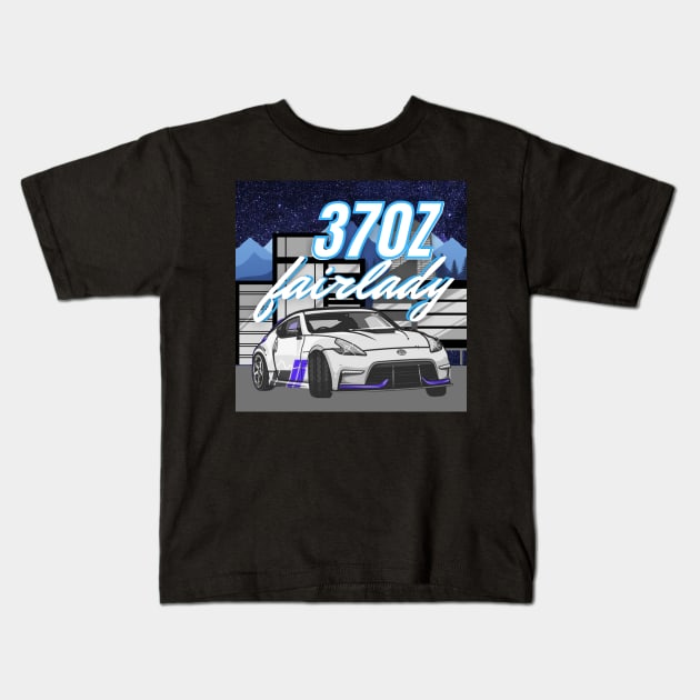 370z DRIFT Kids T-Shirt by MOTOSHIFT